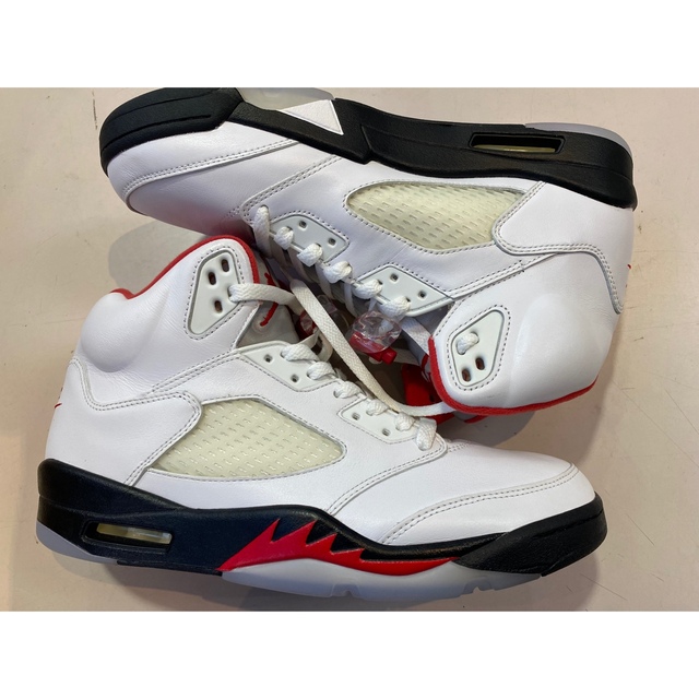 極美品 NIKE AIR JORDAN 5 RETRO FIRE RED 28 | フリマアプリ ラクマ