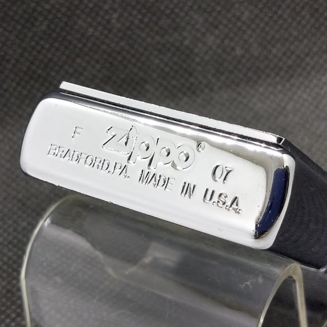 ZIPPO(ジッポー)の№1316 ZIPPO ダイヤカット メタル張り ジッポー 【F 07】 メンズのファッション小物(タバコグッズ)の商品写真