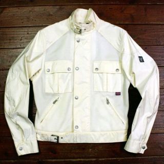 ベルスタッフ(BELSTAFF)のBELSTAFF オフホワイト ライダースジャケット(ライダースジャケット)