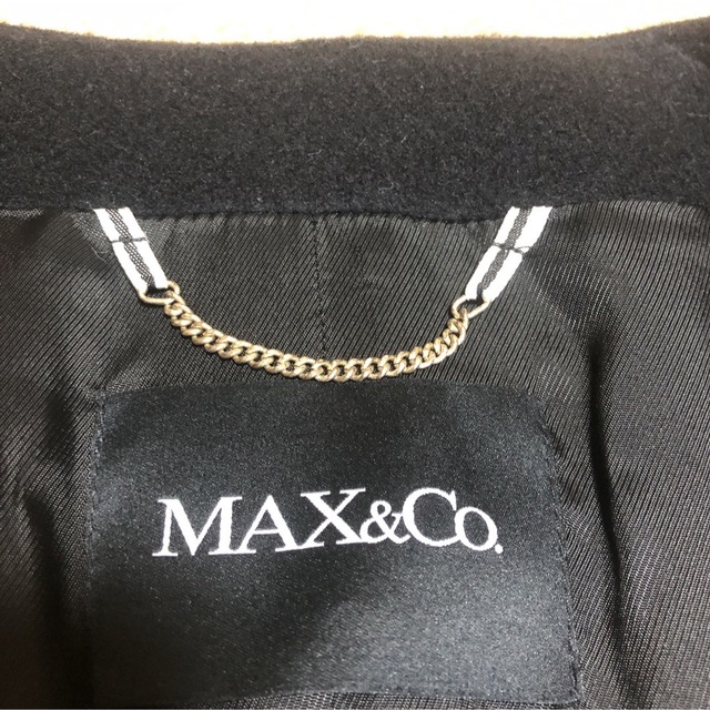【美品】MAX&Co.マックス&コー☆ヴァージンウールコート