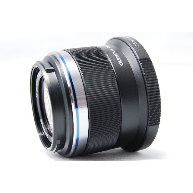 OLYMPUS(オリンパス)の美品 OLYMPUS M.ZUIKO 45mmF1.8 ブラック 単焦点レンズ スマホ/家電/カメラのカメラ(レンズ(単焦点))の商品写真