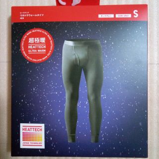 ユニクロ(UNIQLO)のユニクロ　ヒートテック　ウルトラウォームタイツ　メンズ　ダークグレー　S　1(レギンス/スパッツ)