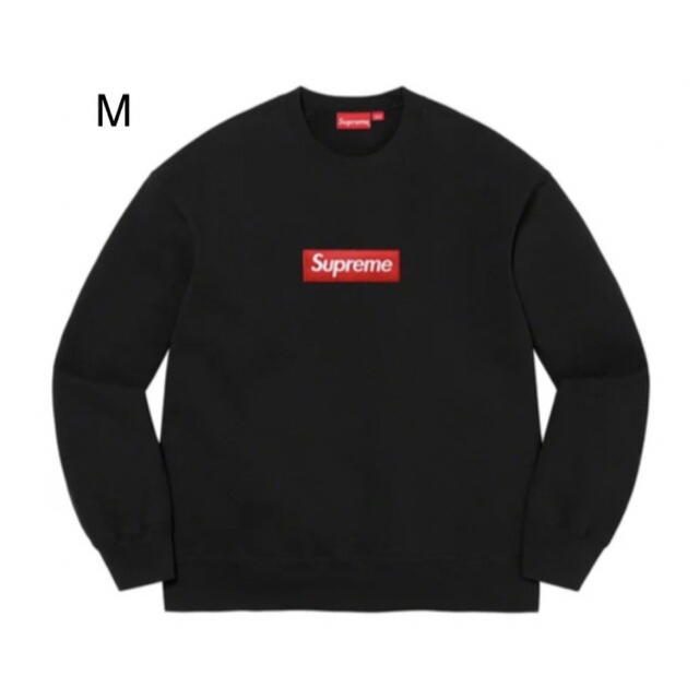 Supreme Box Logo Crewneck BlackBlackサイズMサイズ状態