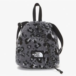 ザノースフェイス(THE NORTH FACE)のノースフェイス ボア バケット 巾着 レオパード(ショルダーバッグ)