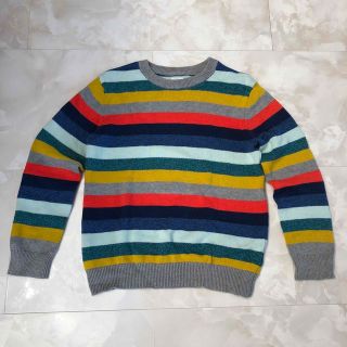 ギャップキッズ(GAP Kids)の超美品 GAP 140 マルチボーダーニット(ニット)