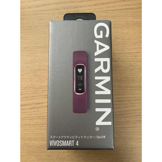 GARMIN VIVOSMART4 S-M パープル 逆輸入 4370円引き xn ...