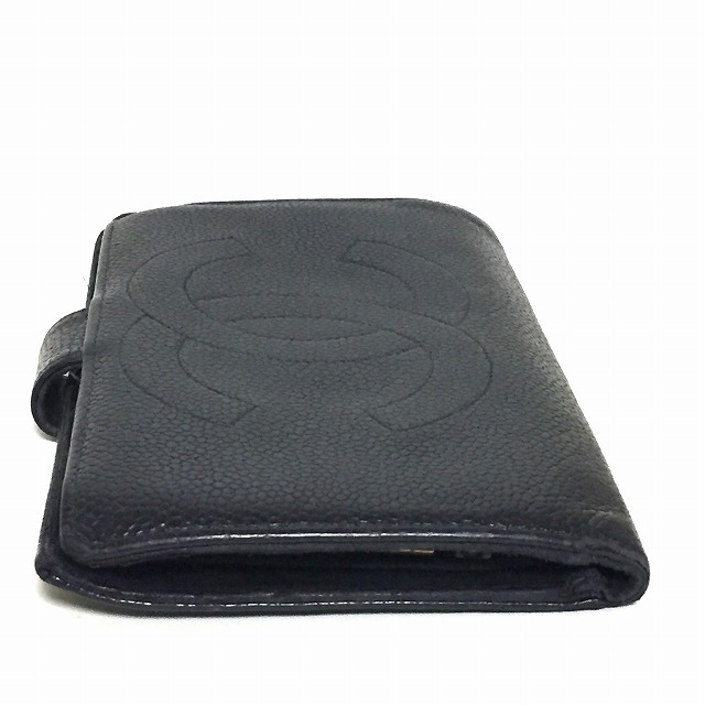 CHANEL(シャネル)のシャネル 長財布 - 黒 キャビアスキン レディースのファッション小物(財布)の商品写真