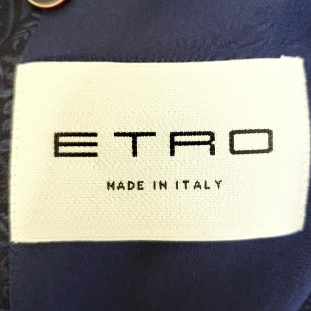 ETRO(エトロ)のエトロ シングルスーツ メンズ美品  - メンズのスーツ(セットアップ)の商品写真