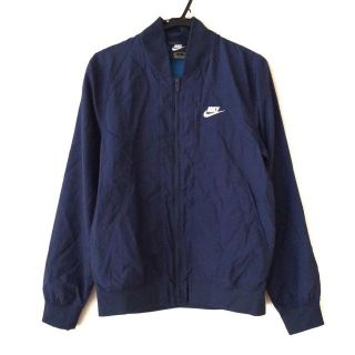 ナイキ(NIKE)のNIKE(ナイキ) ブルゾン メンズ - ネイビー(ブルゾン)