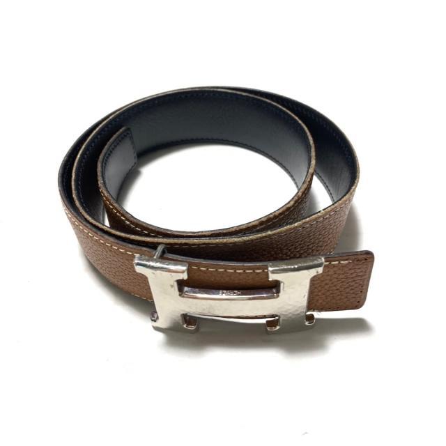 HERMES(エルメス) ベルト Hベルト レザー HERMES(エルメス) ベルト Hベルト レザー