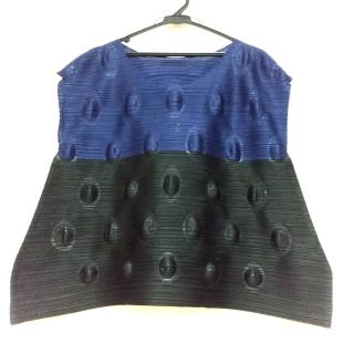 プリーツプリーズイッセイミヤケ(PLEATS PLEASE ISSEY MIYAKE)のプリーツプリーズ 半袖カットソー 3 L -(カットソー(半袖/袖なし))