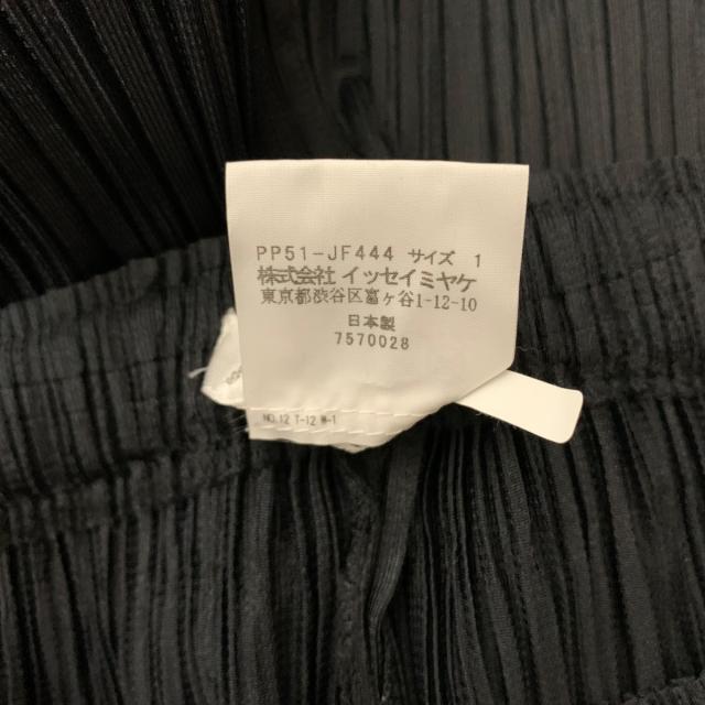 ISSEY MIYAKE PLEATS PLEASE パンツ 黒 サイズ1比較的綺麗な状態です