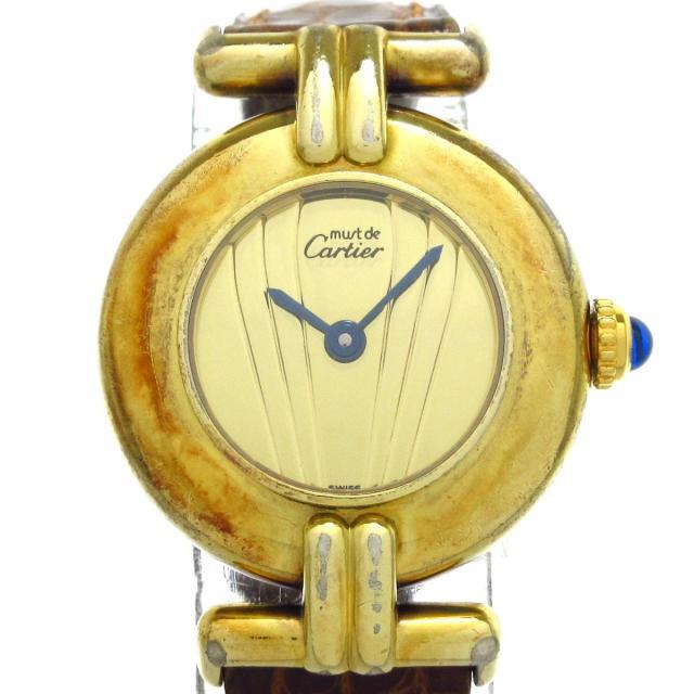 Cartier - カルティエ 腕時計 マストコリゼ ゴールド