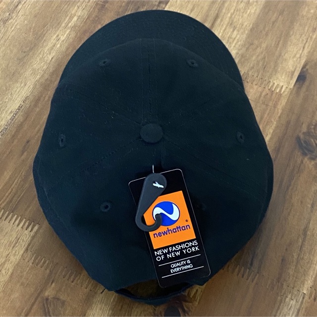 newhattan(ニューハッタン)の新品 ニューハッタン キャップ 帽子 cap レディースメンズ 黒 ブラック レディースの帽子(キャップ)の商品写真