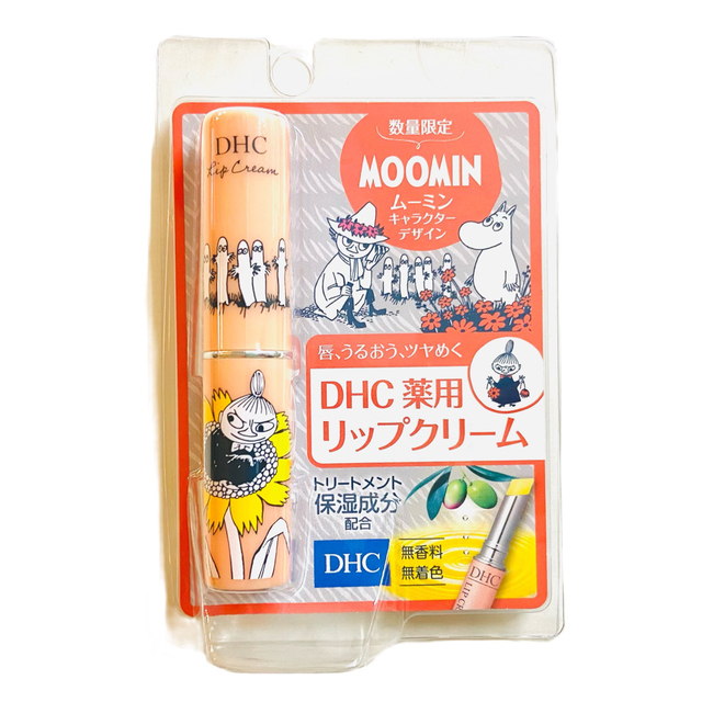 最大80%オフ! DHC 薬用リップクリーム ムーミンキャラクターデザイン DHC 薬用リップクリーム リトルミイニョロニョロ