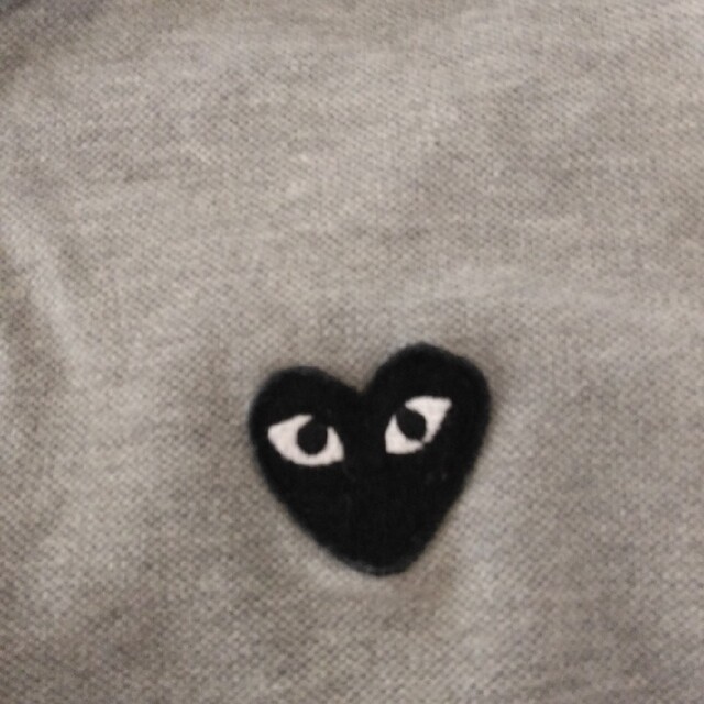 COMME des GARCONS(コムデギャルソン)のギャルソンM　グレーポロシャツ メンズのトップス(ポロシャツ)の商品写真