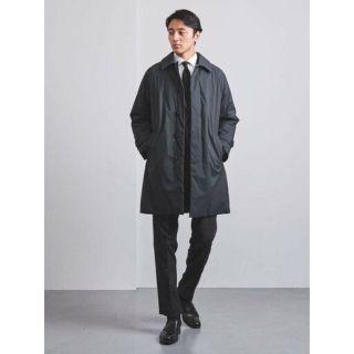 B&Y ユナイテッドアローズ  ステンカラ―コート ボンディング M ネイビー