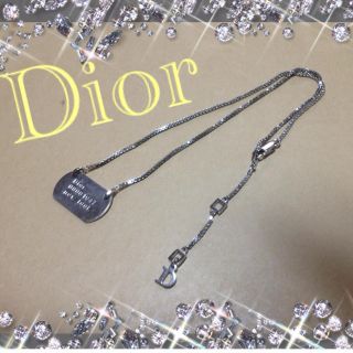 クリスチャンディオール(Christian Dior)のディオール☆ネックレス(ネックレス)