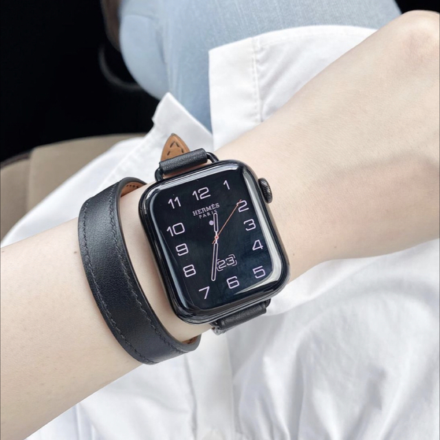 Hermes - エルメス アップルウォッチ バンド ドゥブルトゥール
