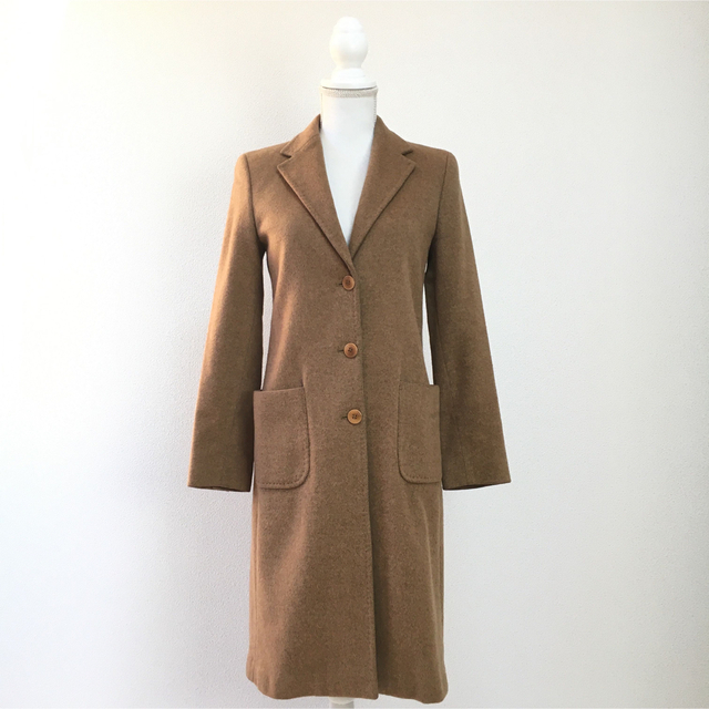 美品 MaxMara マックスマーラ チェスター アルパカウール コート