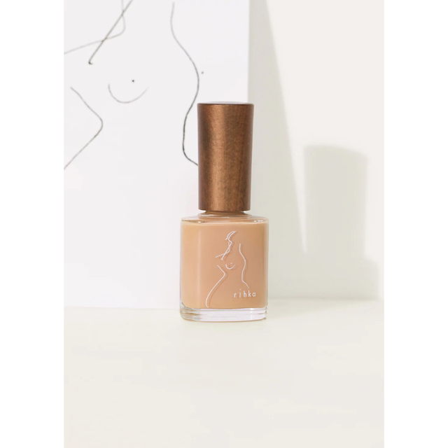 rihka nail polish < nude > コスメ/美容のネイル(マニキュア)の商品写真