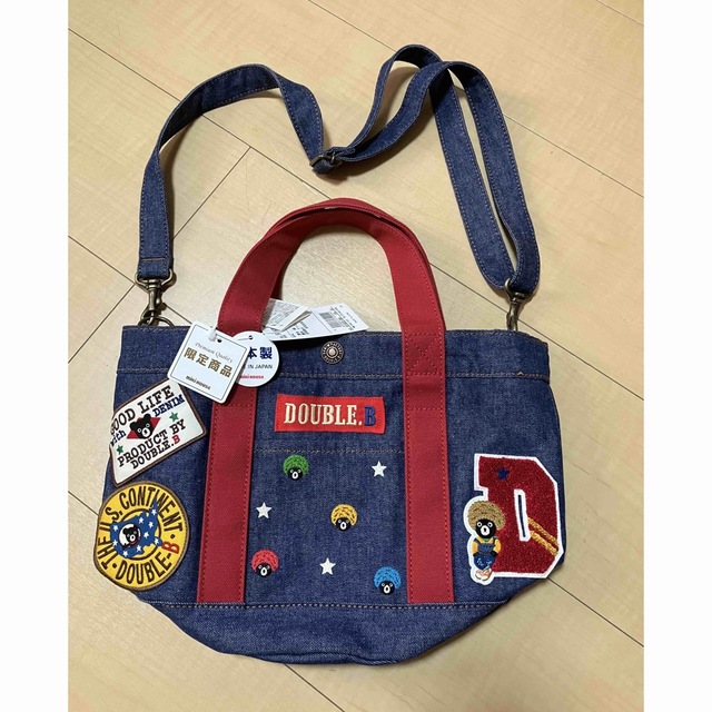 ミキハウスダブルB☆バケツトートバッグ☆福袋-