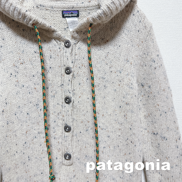 patagonia(パタゴニア)の【patagonia】パタゴニア ヘンリーボタン ネップネット  パーカー レディースのトップス(パーカー)の商品写真