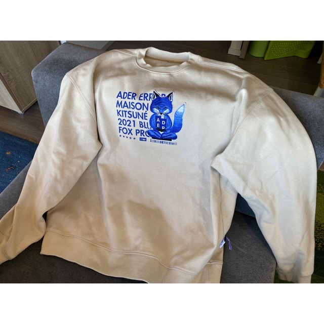 ader error  × maison kitsune トレーナー