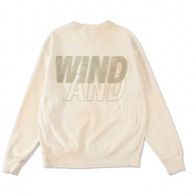 WIND AND SEA DAMAGED CREW NECK Mサイズ-