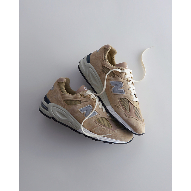 Kith × New Balance 990V2 Tan 28cm 新品未使用