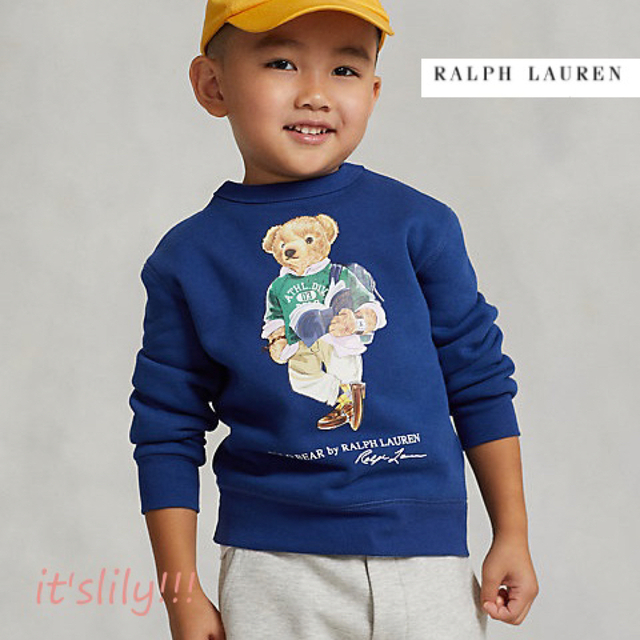 Ralph Lauren(ラルフローレン)の6t120cm ベア　裏起毛　トレーナー　ラルフローレン キッズ/ベビー/マタニティのキッズ服男の子用(90cm~)(Tシャツ/カットソー)の商品写真