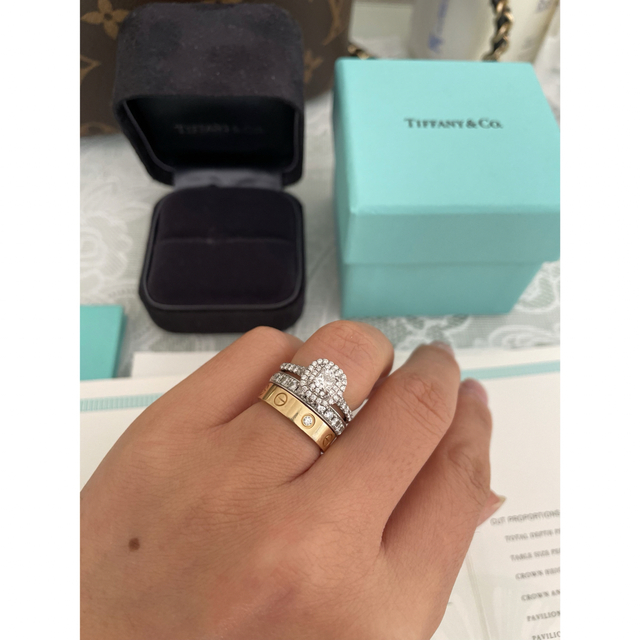 Tiffany & Co. - ティファニー ソレスト エンゲージリングの通販 by