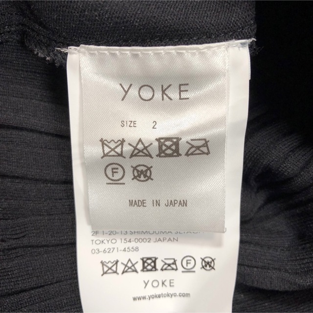 22ss YOKE ヨーク Pleated Knit Lounge Pants 海外並行輸入正規品 www