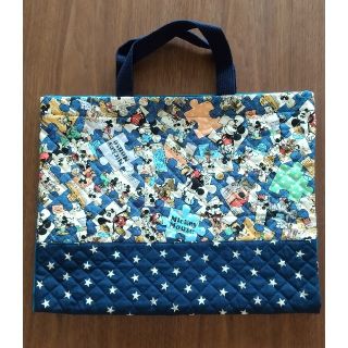 クリスマスsale!！  片口ブックバッグ  福岡仕様  ハンドメイド(バッグ/レッスンバッグ)