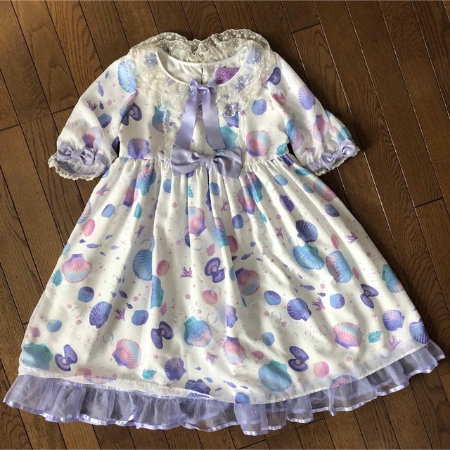 Angelic Pretty(アンジェリックプリティー)のAngelic Pretty Dream Marine OP.KC レディースのワンピース(ひざ丈ワンピース)の商品写真