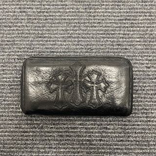 クロムハーツ(Chrome Hearts)のクロムハーツ chrome hearts セメタリー 財布　ジッピーウォレット　(長財布)