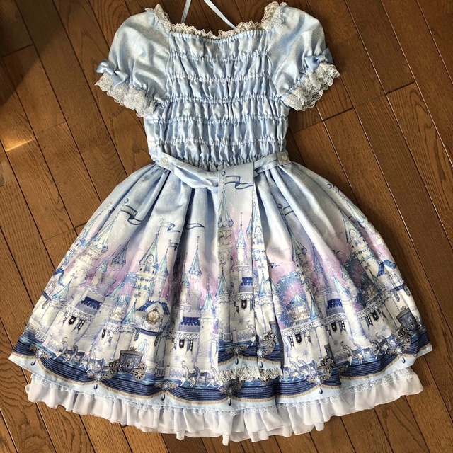 Angelic Pretty(アンジェリックプリティー)のAngelic Pretty  Castle Mirage OP レディースのワンピース(ひざ丈ワンピース)の商品写真