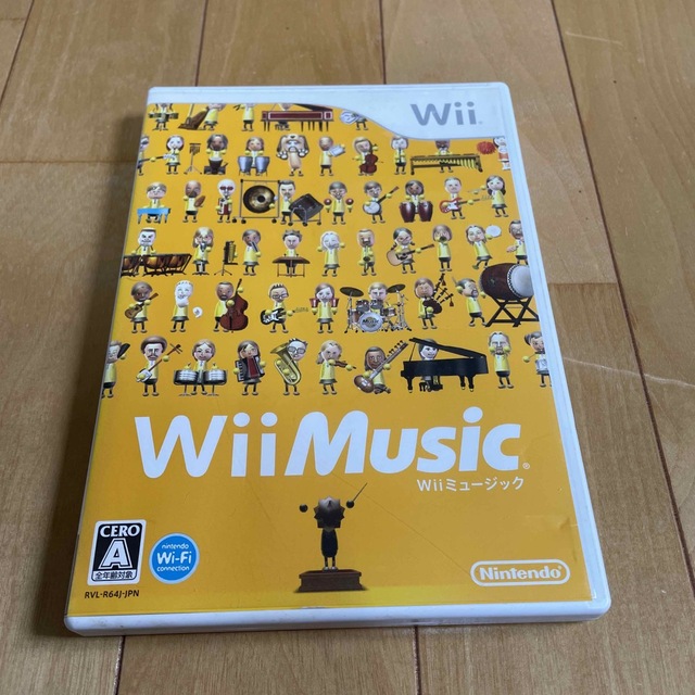 Wii(ウィー)の専用　wiiMUSIC たいこのたつじん二代目 エンタメ/ホビーのゲームソフト/ゲーム機本体(家庭用ゲームソフト)の商品写真