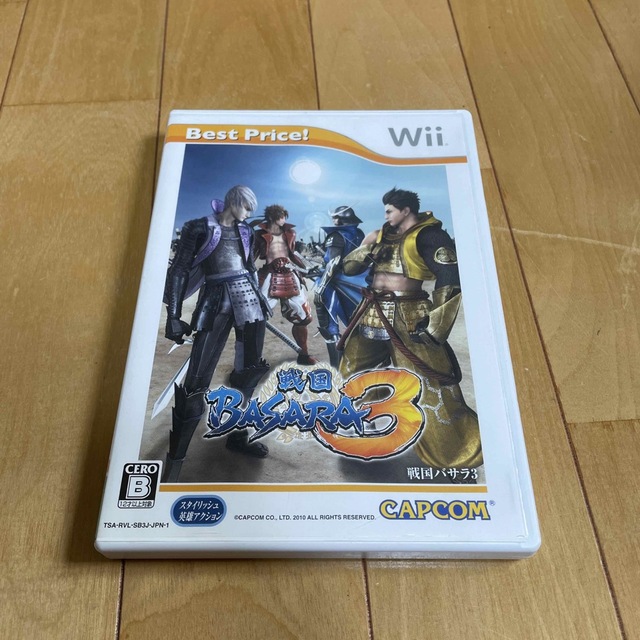 Wii(ウィー)の戦国BASARA3（Best Price！） Wii エンタメ/ホビーのゲームソフト/ゲーム機本体(家庭用ゲームソフト)の商品写真