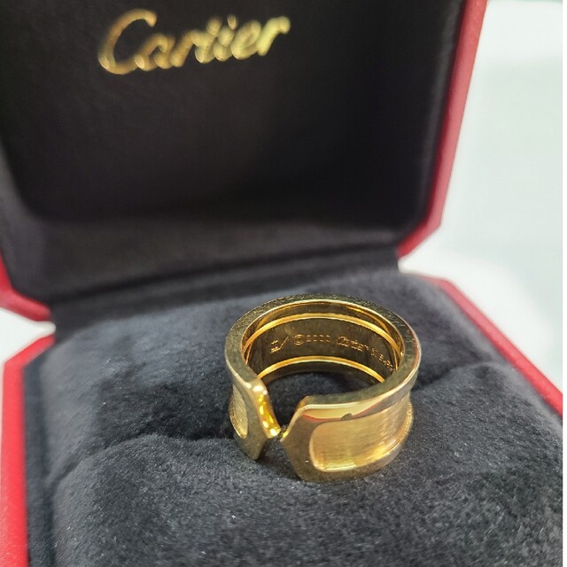 Cartier(カルティエ)の新品未使用Cartierカルティエ　C2リング　イエローゴールド　10号 レディースのアクセサリー(リング(指輪))の商品写真