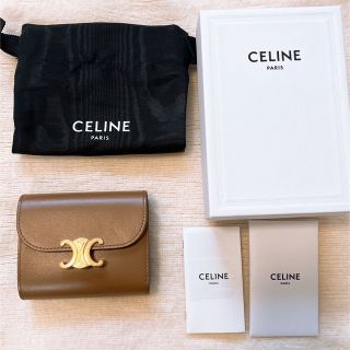 セリーヌ(celine)の【新品未使用】CELINE セリーヌ 財布 トリオンフ 完売品(財布)