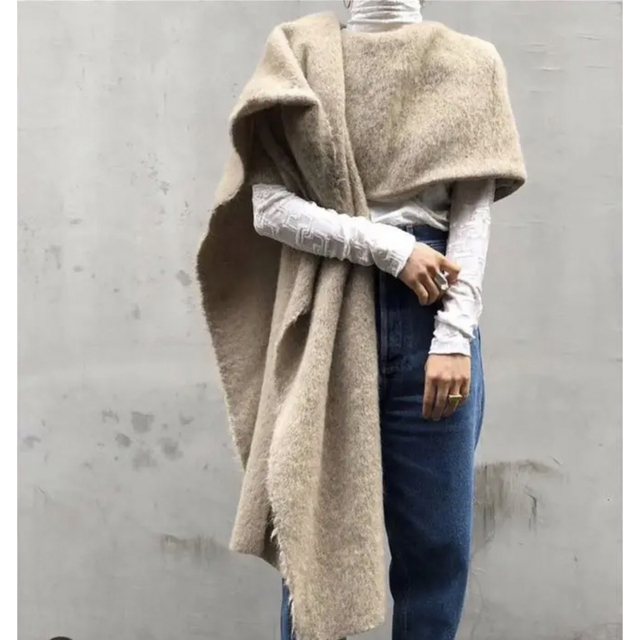 期間限定特価品 FUMIKA_UCHIDA モヘアシャギーストール shiang-yu.club.tw