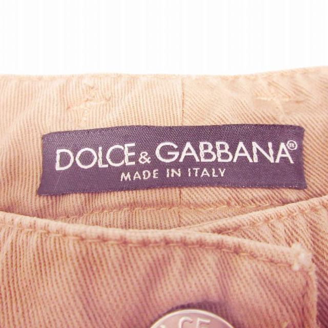 DOLCE&GABBANA(ドルチェアンドガッバーナ)のドルチェ&ガッバーナ ドルガバ DOLCE&GABBANA チノ パンツ ロゴ レディースのパンツ(チノパン)の商品写真