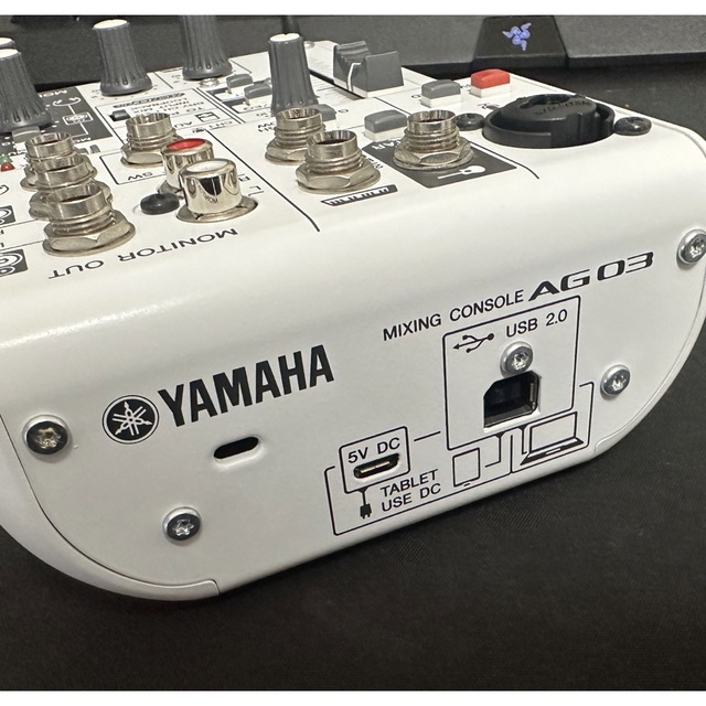 ヤマハ(ヤマハ)のYAMAHA AG03 楽器のDTM/DAW(オーディオインターフェイス)の商品写真