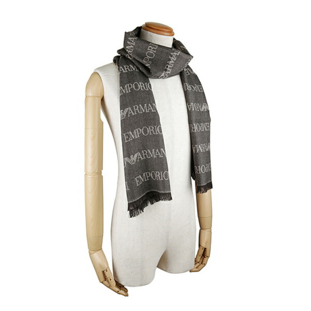EMPORIO ARMANI - 新品 アルマーニ EMPORIO ARMANI マフラー EMPORIO ARMANI - 新品 アルマーニ EMPORIO ARMANI マフラー