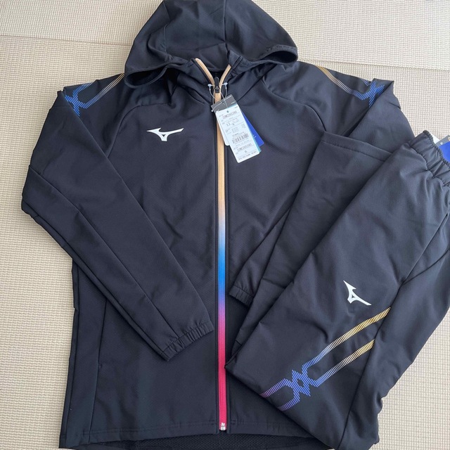 MIZUNO ウィンドブレーカー上下　黒