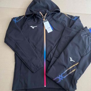 ミズノ(MIZUNO)のMIZUNO ウィンドブレーカー上下　黒(その他)