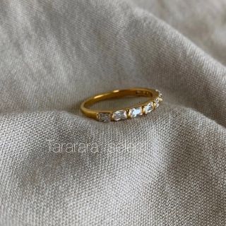 たまゆら 様♡  ●stainless Czhalfeternity ring●(リング(指輪))