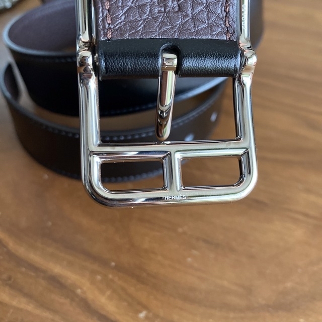 Hermes(エルメス)のエルメスベルト　小物　ケープコッド　ブラック メンズのファッション小物(ベルト)の商品写真