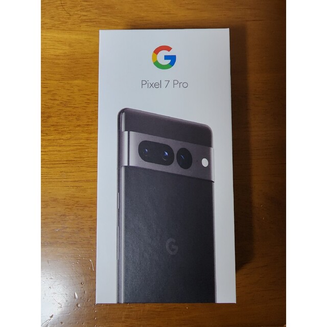 新品未使用 Google Pixel7 Pro 128GB  Obsidian